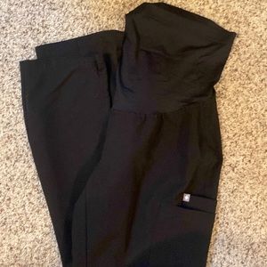 Figs scrub maternity pants